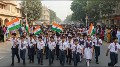 बरेली में ‘मां तुझे प्रणाम’: स्कूली बच्चों की ‘एकता वॉक’ से आजादी का जश्न शुरू, देश को दिया खास संदेश
