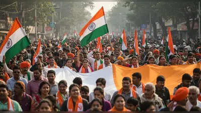 “मां तुझे प्रणाम”: देशभक्ति की लहर में डूबा उत्तर प्रदेश, ‘वॉक फॉर यूनिटी’ से गूंजे रास्ते, शान से लहराया तिरंगा