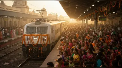 रेलवे का जन्माष्टमी विशेष तोहफा: मथुरा-वृंदावन के लिए चलेंगी स्पेशल ट्रेनें, लाखों श्रद्धालुओं को मिली भारी राहत!