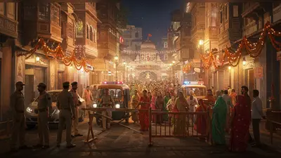 जन्माष्टमी 2025: मथुरा में अभेद्य सुरक्षा घेरा, बाहरी वाहनों का प्रवेश बंद