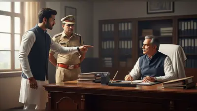 हाथरस में एमएलसी पुत्र के गंभीर आरोप: पुलिसकर्मी पर वसूली का आरोप लगाते हुए उच्चाधिकारियों से शिकायत