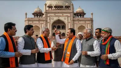 फतेहपुर मकबरे में बवाल: भाजपा नेताओं और सपा कार्यकर्ता पर लगे गंभीर आरोप, पप्पू सिंह की भूमिका पर सवाल
