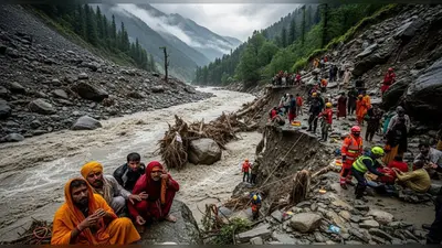 किश्तवाड़ में बादल फटने से मचैल माता यात्रा मार्ग पर तबाही, 12 लोग लापता, बचाव अभियान जारी