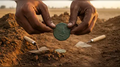जमीन खोदते ही सामने आया 2000 साल पुराना इतिहास: मिला चौंकाने वाला सिक्का