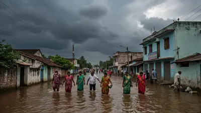Red Alert Issued for Coastal Andhra as Torrential Rains Lash Region