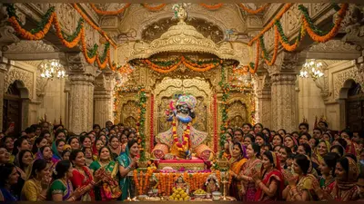 जन्माष्टमी 2025: लखनऊ के कृष्ण मंदिरों में भक्ति का सैलाब, जयकारों से गूंज उठा पूरा शहर