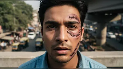 बरेली में चीनी मांझे का कहर: चौपुला पुल पर युवक के चेहरे पर गहरा घाव, लगे 10 टांके