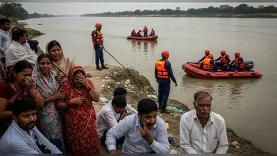 मुरादाबाद: गागन नदी में नहाने गया किशोर डूबा, परिवार में मचा कोहराम, रेस्क्यू ऑपरेशन जारी