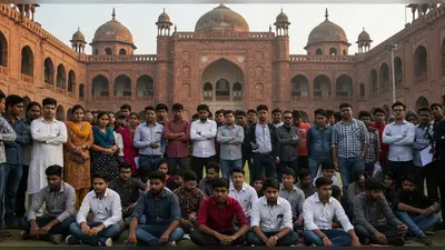 एएमयू में फीस हुई 20% कम, फिर भी नहीं थमा छात्रों का गुस्सा, छात्र संघ चुनाव के लिए भूख-हड़ताल शुरू