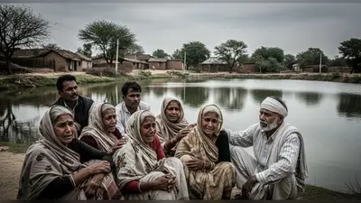 महोबा में दिल दहला देने वाली घटना: तालाब में नहाते समय दो मासूम बच्चियों की दर्दनाक मौत, परिवारों में कोहराम