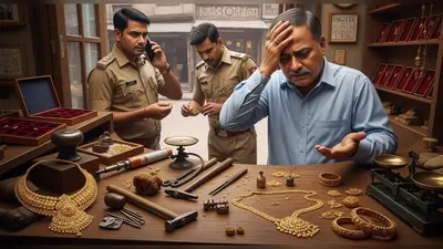यूपी में सनसनीखेज ठगी: 18 लाख के सोने के जेवर लेकर दो कारीगर फरार, पुलिस की तलाश तेज