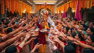 जन्माष्टमी 2025: ब्रज में भक्ति का सैलाब, मथुरा में नंदोत्सव की धूम से गूंजी गलियां, भक्तों पर बरसे उपहार