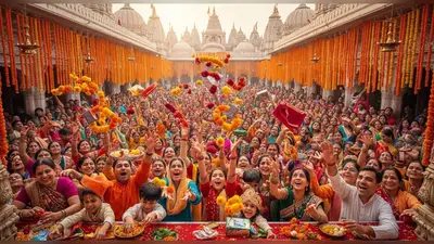 कृष्ण जन्माष्टमी 2025: मथुरा में नंदोत्सव का विराट उत्सव, ब्रज में उमड़ा आस्था का सैलाब, भक्तों पर लुटाए जा रहे हैं विशेष उपहार