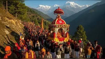 चमोली में नंदा देवी लोकजात यात्रा का भव्य आगाज, डोली कुरुद से कैलाश की ओर हुई रवाना