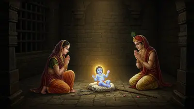 कृष्ण जन्मभूमि से अलौकिक दृश्य! 2025 कृष्ण जन्माष्टमी पर ब्रज में जन्मे कन्हैया, पहली तस्वीरें हुईं वायरल