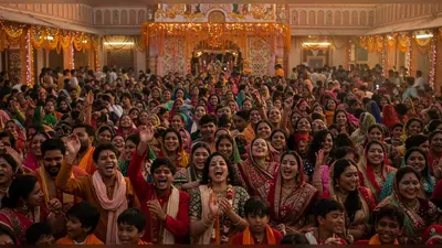जन्माष्टमी: नंदगांव में नंदोत्सव की धूम, गूंजे बधाई गीत, हर ओर उल्लास; वायरल हुई तस्वीरें
