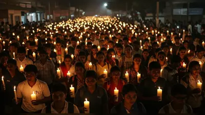 भिवानी मनीषा मामला: ‘आत्महत्या नहीं हत्या है’, पुलिस जांच पर उठे गंभीर सवाल; छात्रों-शिक्षकों ने निकाला विशाल कैंडल मार्च