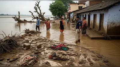 मुरादाबाद में बाढ़ का कहर: सिपाही समेत 9 की मौत, रामगंगा-गागन का जलस्तर घटा, राहत की उम्मीद