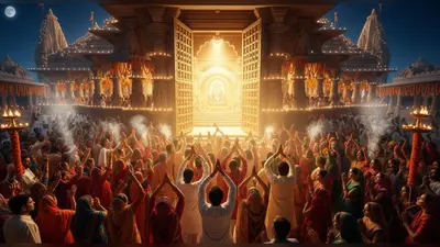 जन्माष्टमी 2025: अयोध्या में रात 12 बजे खुले रामलला के कपाट, गूंजी कान्हा के जन्म की बधाई!