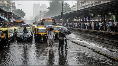 मुंबई में भारी बारिश, स्कूल-कॉलेजों में छुट्टी:कई इलाकों में जाम, लोकल ट्रेन और फ्लाइट्स डिले चल रहीं; उत्तराखंड में गंगोत्री-यमुनोत्री हाईवे टूटा