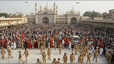 बरेली उर्स: सुरक्षा का चाक-चौबंद घेरा, शहर 29 सेक्टरों में बंटा, 2000 पुलिसकर्मी तैनात और ड्रोन से निगरानी