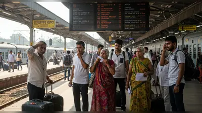 ट्रेनों में वेटिंग लिस्ट का कहर: दिल्ली तक के लिए भी सीटें नहीं, यात्रियों के छूटे पसीने