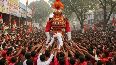 Dahi Handi Festivities Turn Into Political Battleground Ahead of Civic Polls