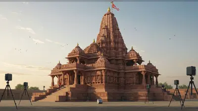 अयोध्या राम मंदिर का ऐतिहासिक निर्माण अंतिम दौर में, 5 टाइम लैप्स कैमरे कर रहे हैं पल-पल की रिकॉर्डिंग