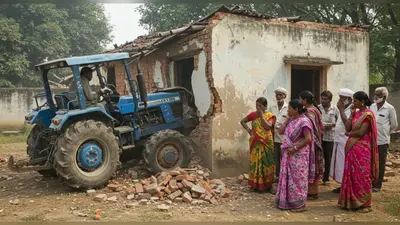 गाजीपुर में भयानक हादसा: बेकाबू ट्रैक्टर घर में घुसा, दो की मौत, कई घायल