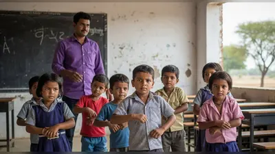 आजमगढ़: प्राथमिक विद्यालय में बच्चों से लगवाए ‘ठुमके’, ‘पीडीए की पाठशाला’ पर खड़ा हुआ सवाल