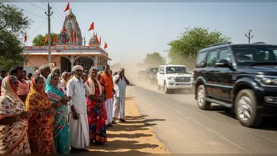 पुनावा हनुमान मंदिर पर इंतजार करते रहे श्रद्धालु, राहुल गांधी का काफिला बिना रुके आगे बढ़ा