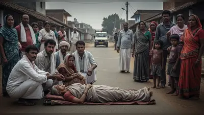 संभल में पुलिस सुरक्षा में लौट रहे मज़दूर की पीट-पीटकर हत्या, सदमे में दादी की मौत; गाँव में भारी गुस्सा