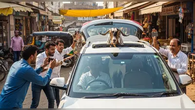 कार की सनरूफ का ऐसा ‘मजेदार’ उपयोग: ये चौंकाने वाला वीडियो देख आप भी रह जाएंगे हक्का-बक्का!