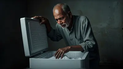 गाजीपुर हत्याकांड: बेटे के शव को फ्रीजर में रखकर सहलाता रहा पिता, देखकर लोगों का कलेजा फटा!