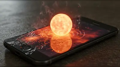 मोबाइल पर 1000 डिग्री गर्म बॉल रखने से आया हैरान कर देने वाला नतीजा, वीडियो हुआ वायरल!