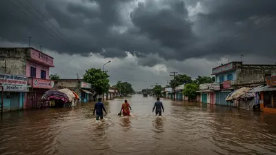Red Alert Issued for Heavy Rains Across Madhya Pradesh, Life Disrupted