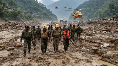 Search Operations Intensify Amidst Devastating Uttarkashi Flash Floods