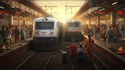 रेलवे की दिवाली-छठ सौगात: 12,000 से अधिक स्पेशल ट्रेनें, बिहार को वंदे भारत समेत 4 नई अमृत भारत ट्रेनों का ऐलान