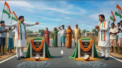 एक ही सड़क के दो शिलान्यास: बिहार में JDU MLC और RJD MLA की अजब लड़ाई, जनता हैरान!