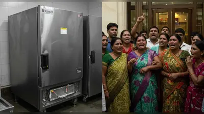 कानपुर: नामचीन होटल के फ्रीजर से लगा करंट, कर्मचारी की दर्दनाक मौत, न्याय के लिए परिजनों का हंगामा