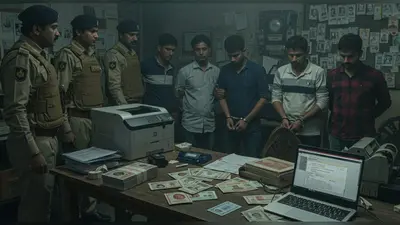 यूपी में फर्जी आधार कार्ड का काला धंधा: एटीएस ने बांग्लादेशी और रोहिंग्या गिरोह के 6 सदस्यों को दबोचा