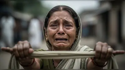 गाजीपुर हत्याकांड: ‘बेटे ने बहुत दर्द सहा होगा’, रोती मां ने आंचल फैलाकर मांगा न्याय