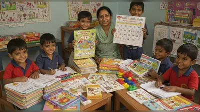 यूपी के बाल वाटिका बच्चों को मिला बड़ा तोहफा: पढ़ाई के लिए 53 करोड़ मंजूर, नया कैलेंडर भी जारी