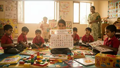 यूपी में नन्हे बच्चों की शिक्षा में क्रांति: बाल वाटिका के लिए 53 करोड़ की सामग्री और नया गतिविधि कैलेंडर