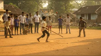 PHOTOS: क्रिकेट से भी पुराना है छत्तीसगढ़ का गिल्ली-डंडा, गांव-गांव में आज भी है धूम