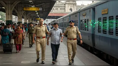 वाराणसी: स्टेशन पर बम की झूठी सूचना देने वाला नासिर गिरफ्तार, 98,500 रुपये की साइबर ठगी का भी खुलासा