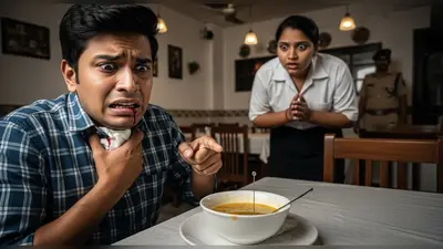 अलीगढ़: रेस्टोरेंट के सूप में मिली आलपिन, युवक के गले से आया खून, पुलिस जांच शुरू