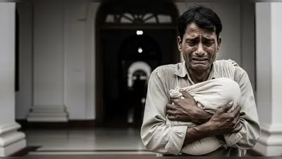 यूपी में मानवता शर्मसार: झोले में नवजात का शव लेकर न्याय मांगने DM कार्यालय पहुंचा पिता, Video वायरल
