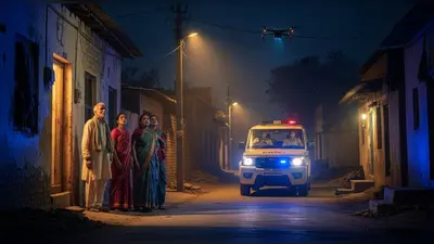लखीमपुर खीरी में ड्रोन की दहशत: रातों की नींद उड़ी, पुलिस बोली – “अफवाहों पर ध्यान न दें, गश्त तेज”