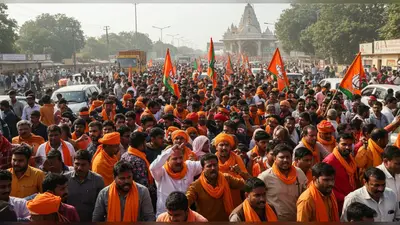 पीलीभीत में धार्मिक स्थल को लेकर भारी विवाद: हिंदूवादी संगठनों ने किया हंगामा, हाईवे जाम की कोशिश